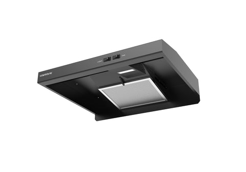 Deluxe 22” Under Cabinet, Low Profile Range Hood with LED Lighting