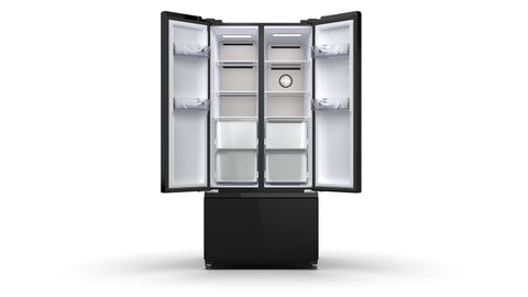 17.0 CU.FT. RapidCold™ 12V DC Power Frost-Free Refrigerator, Deluxe Black Glass