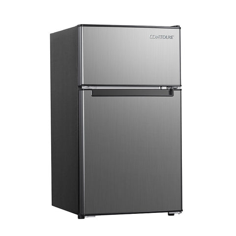 Deluxe 3.2 cu.ft Double-Door Compact Refrigerator