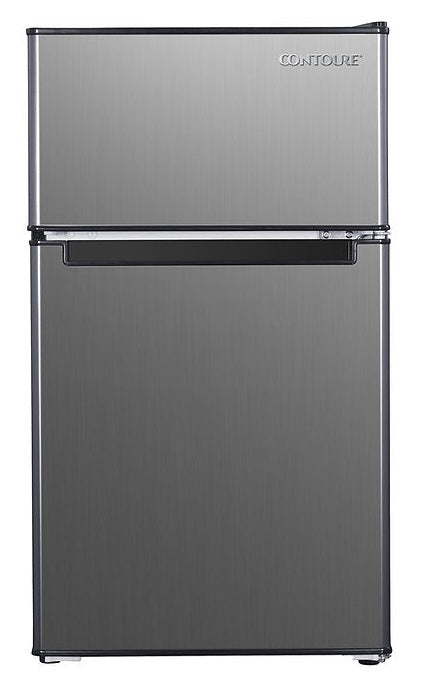 Deluxe 3.2 cu.ft Double-Door Compact Refrigerator