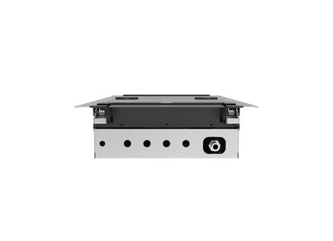 2-Burner Recessed Gas Cooktop with Glass Cover